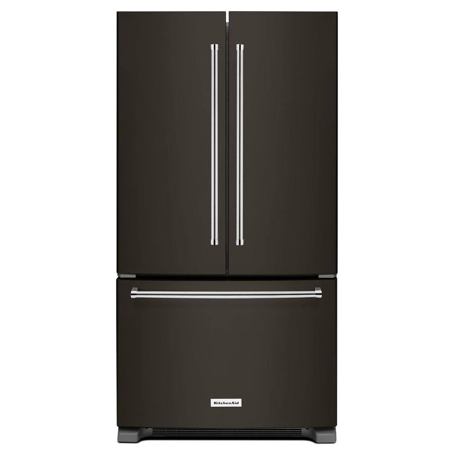 Kitchenaid KRFC300EBS Cabinet Depth French Door 36" Refrigerator - Black