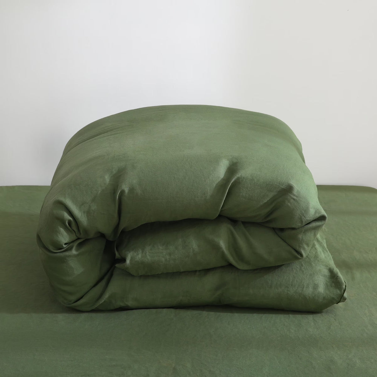 100% Pure Linen Duvet Cover with Button Closure and Corner Ties Soft & Breathable - Natural Full/Queen