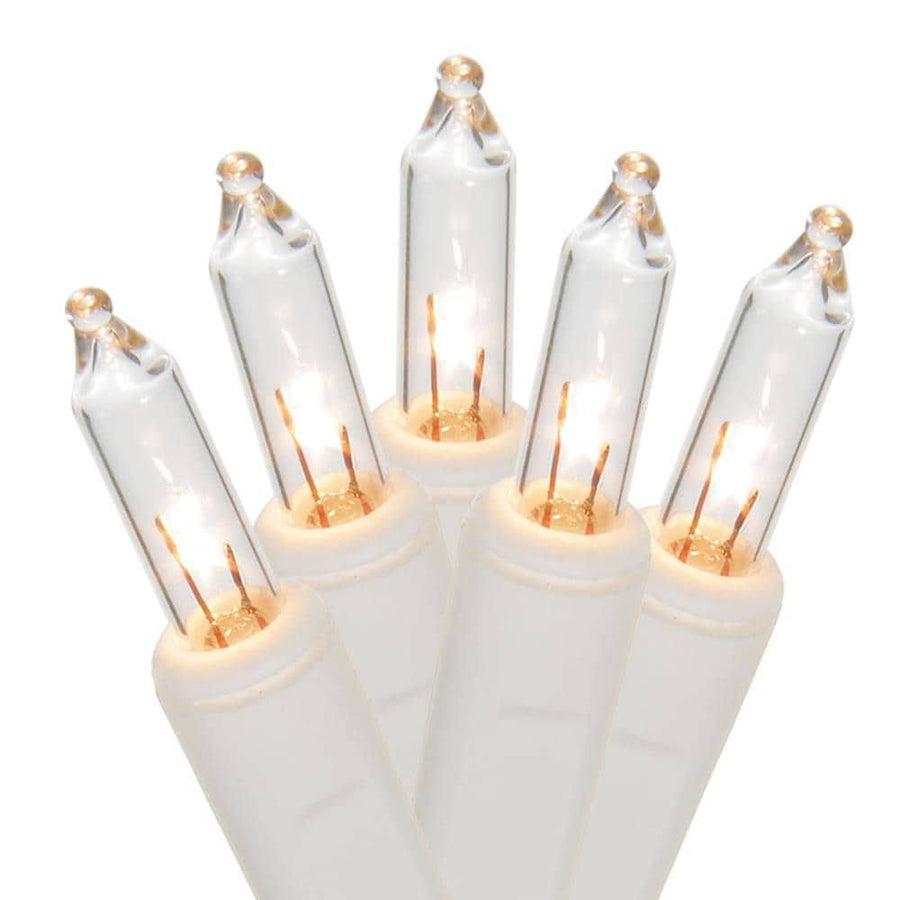 Holiday Living 100-Count 20.62-ft White Incandescent Plug-In Christmas String Lights | L1100119CU12