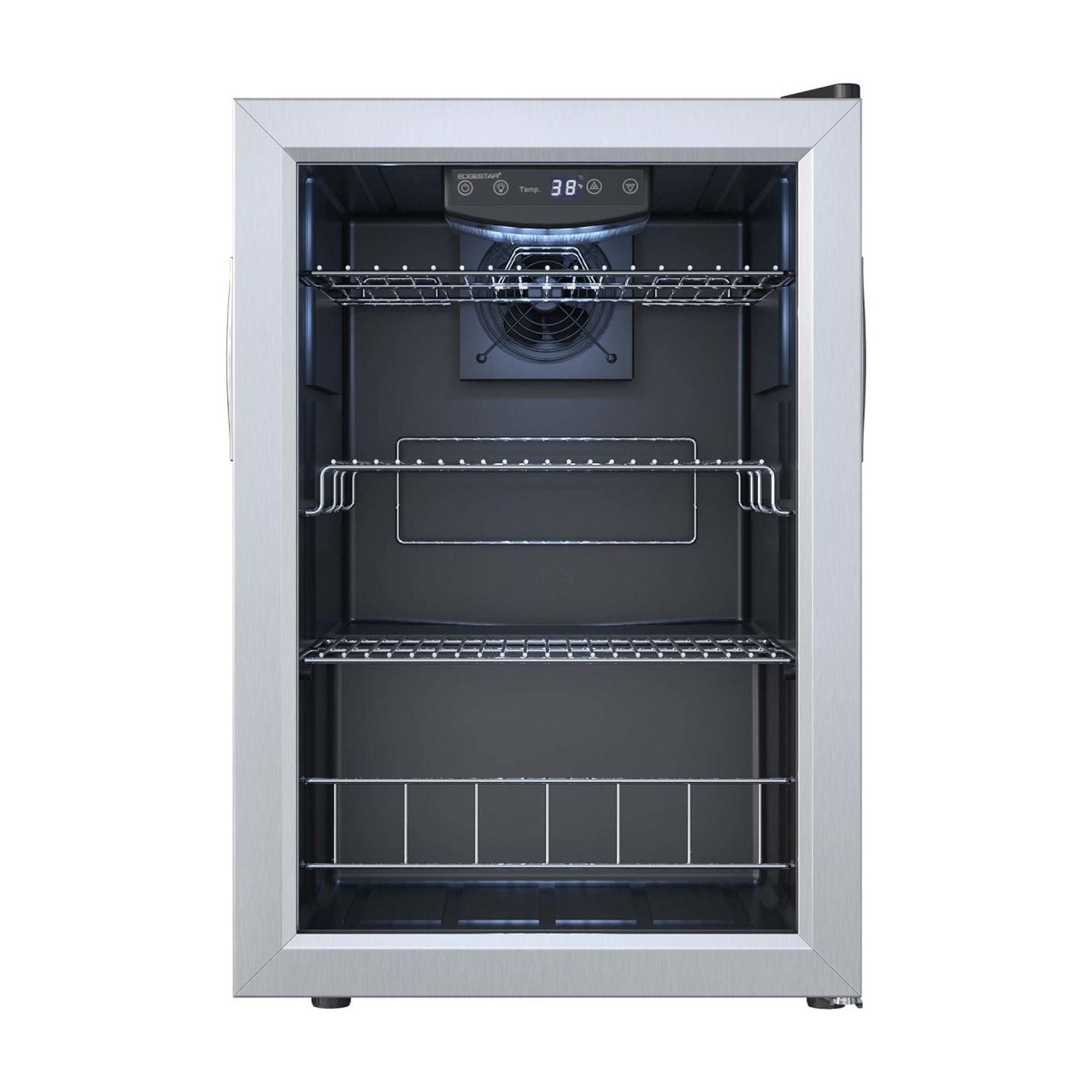 Edgestar Bwc91 17" Wide 80 Can Capacity Extreme Cool Beverage Center - Stainless Steel