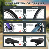 MOPHOTO 7 Speed 27.5" Adult Mountain Tricycle, Exercise Men'S Women'S Bicycle, 3 Wheel Cruiser Bike