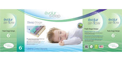 Evolur Sleep Triple Stage Air Flow Crib & Toddler Mattress