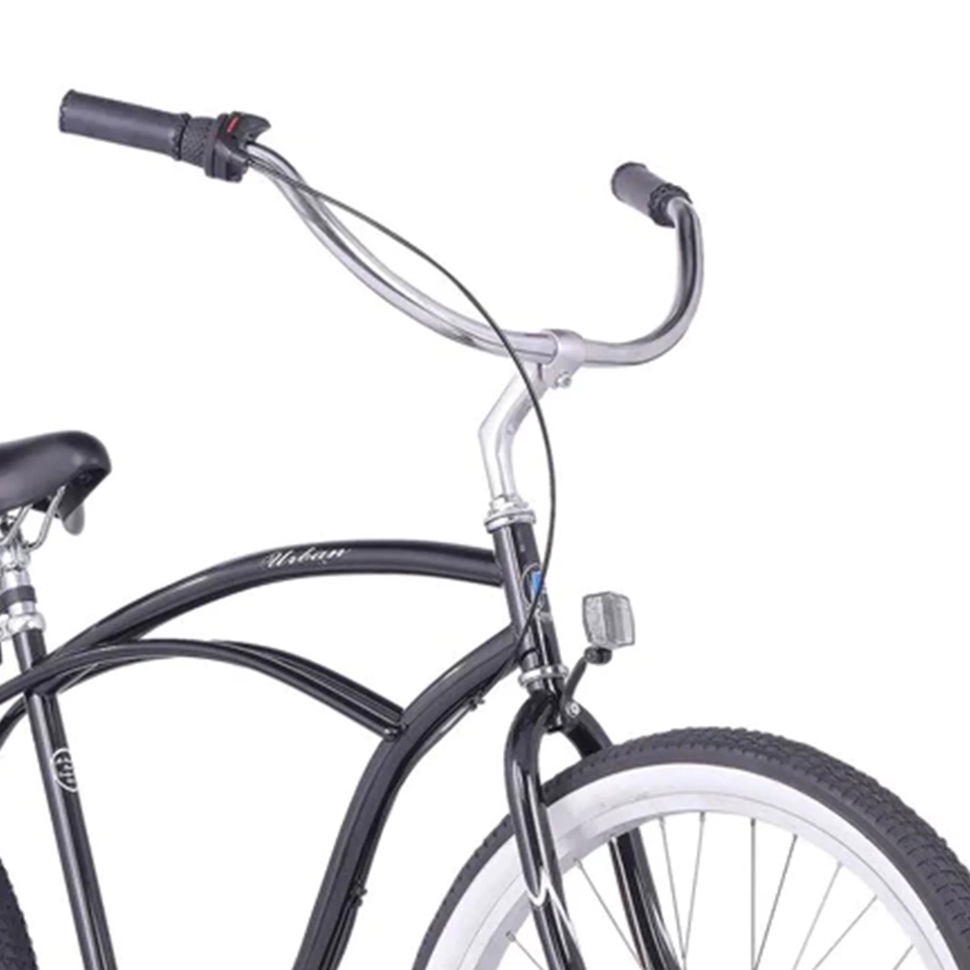 Firmstrong Urban Man 3 - Speed Men'S 26 in Beach Cruiser Riding Bike, Black