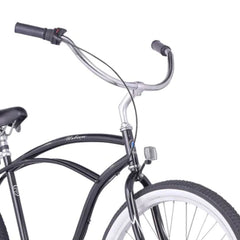Firmstrong Urban Man 3 - Speed Men'S 26 in Beach Cruiser Riding Bike, Black