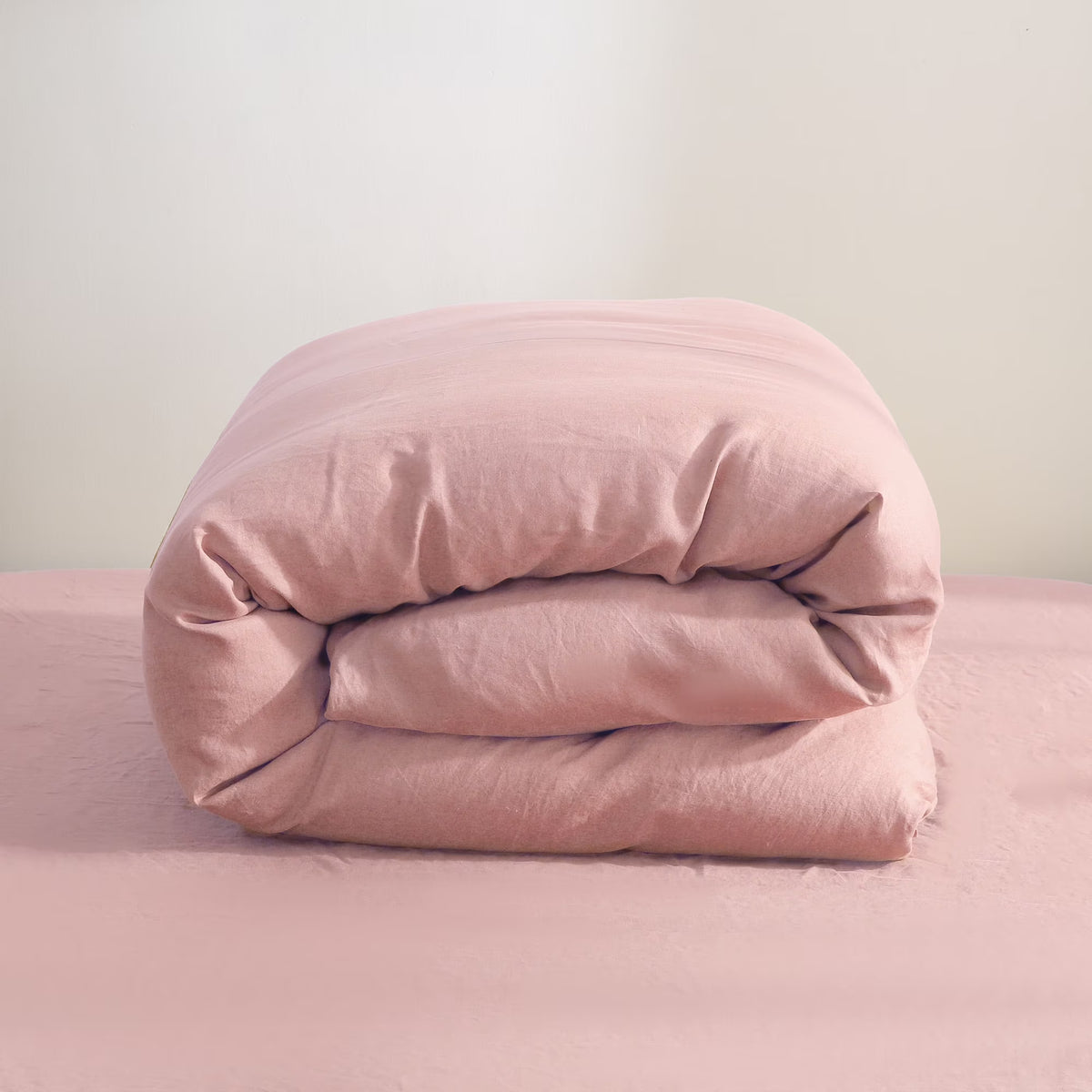 100% Pure Linen Duvet Cover with Button Closure and Corner Ties Soft & Breathable - Natural Full/Queen