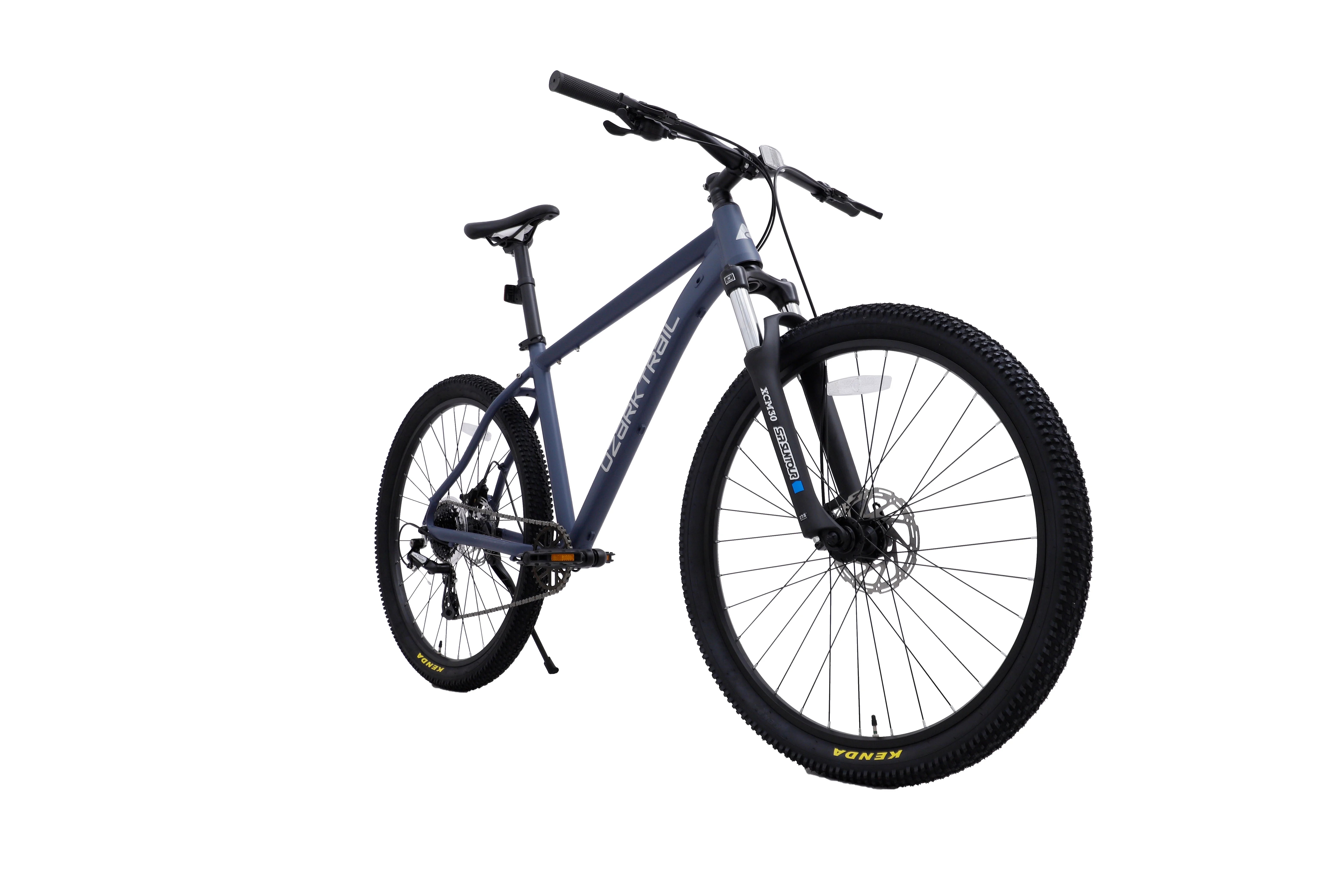 27.5" Ozark Trail M.2 Ridge Mountain Bike, Medium Frame, Fits Riders 5'3" - 5'8", Blue, Adult, Unisex