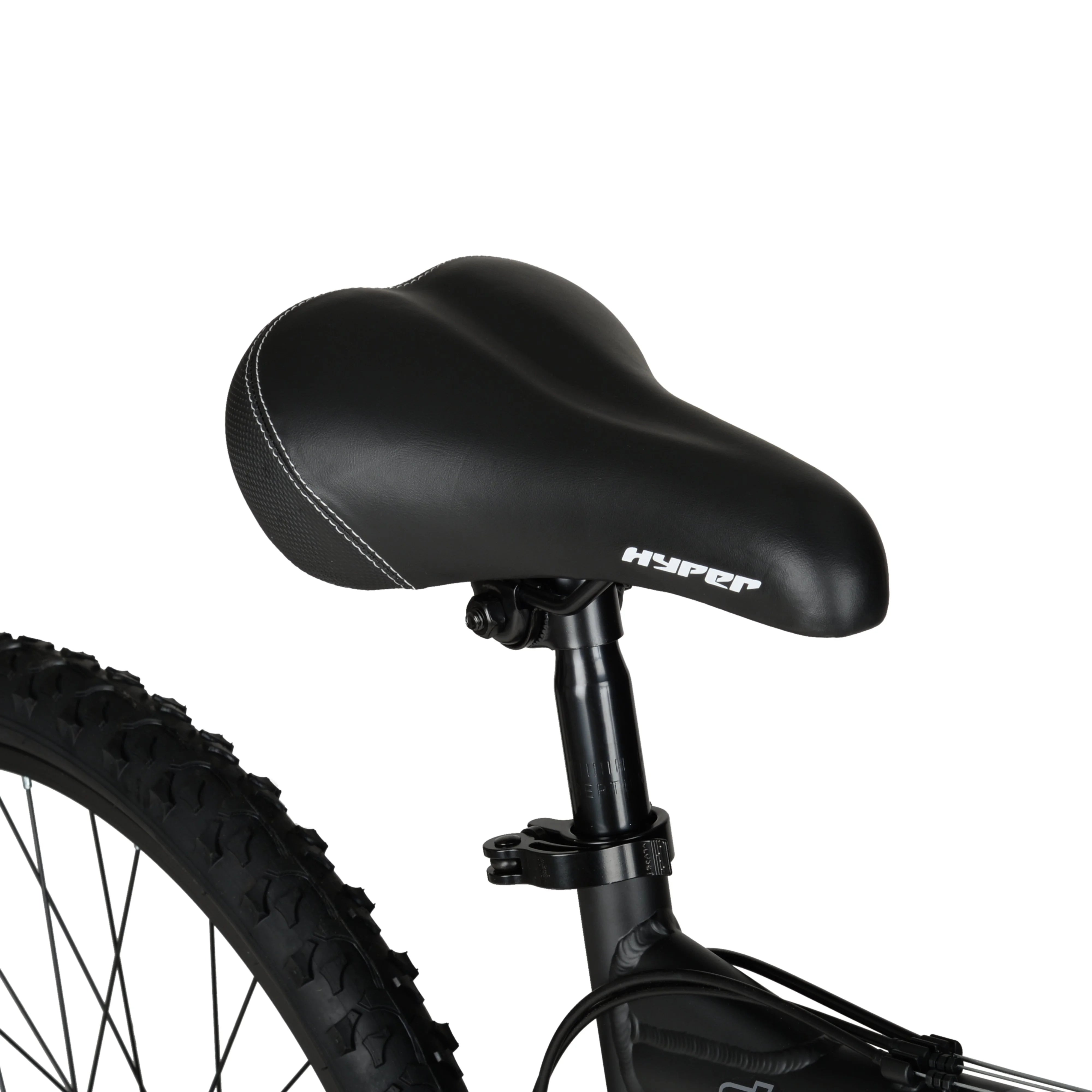 24" Hyper Bicycles Havoc Mountain Bike, Youth/Adult, Recommended Ages 10 - 14 Years Old, Black