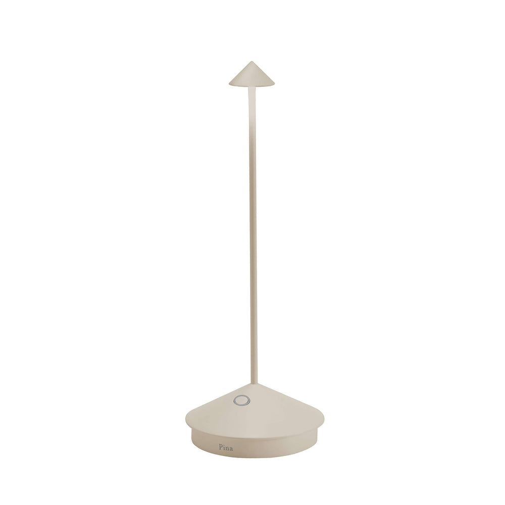 Zafferano Pina Pro Table Lamp Sand