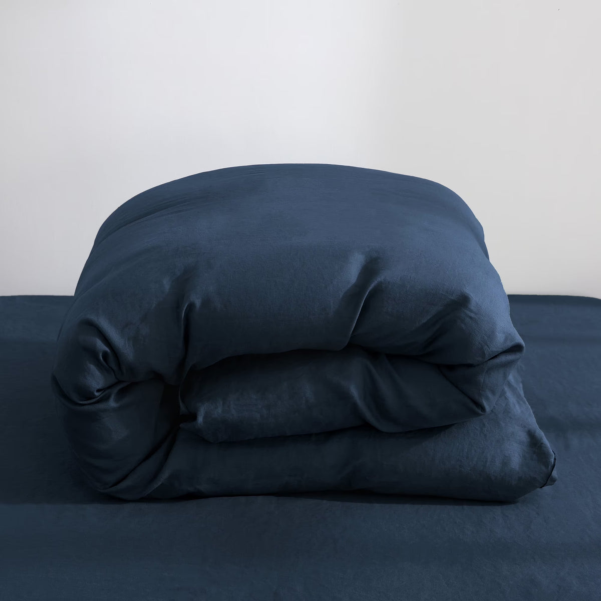 100% Pure Linen Duvet Cover with Button Closure and Corner Ties Soft & Breathable - Natural Full/Queen