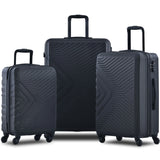 3 Piece Blue Luggage Travel Set, 20" 24" 28" Carry on Luggage with Spinner Wheels, Lightweight Hard Case Luggage Travel Suitcase Christmas Gifts for Business Trip Holiday Travel Cruise