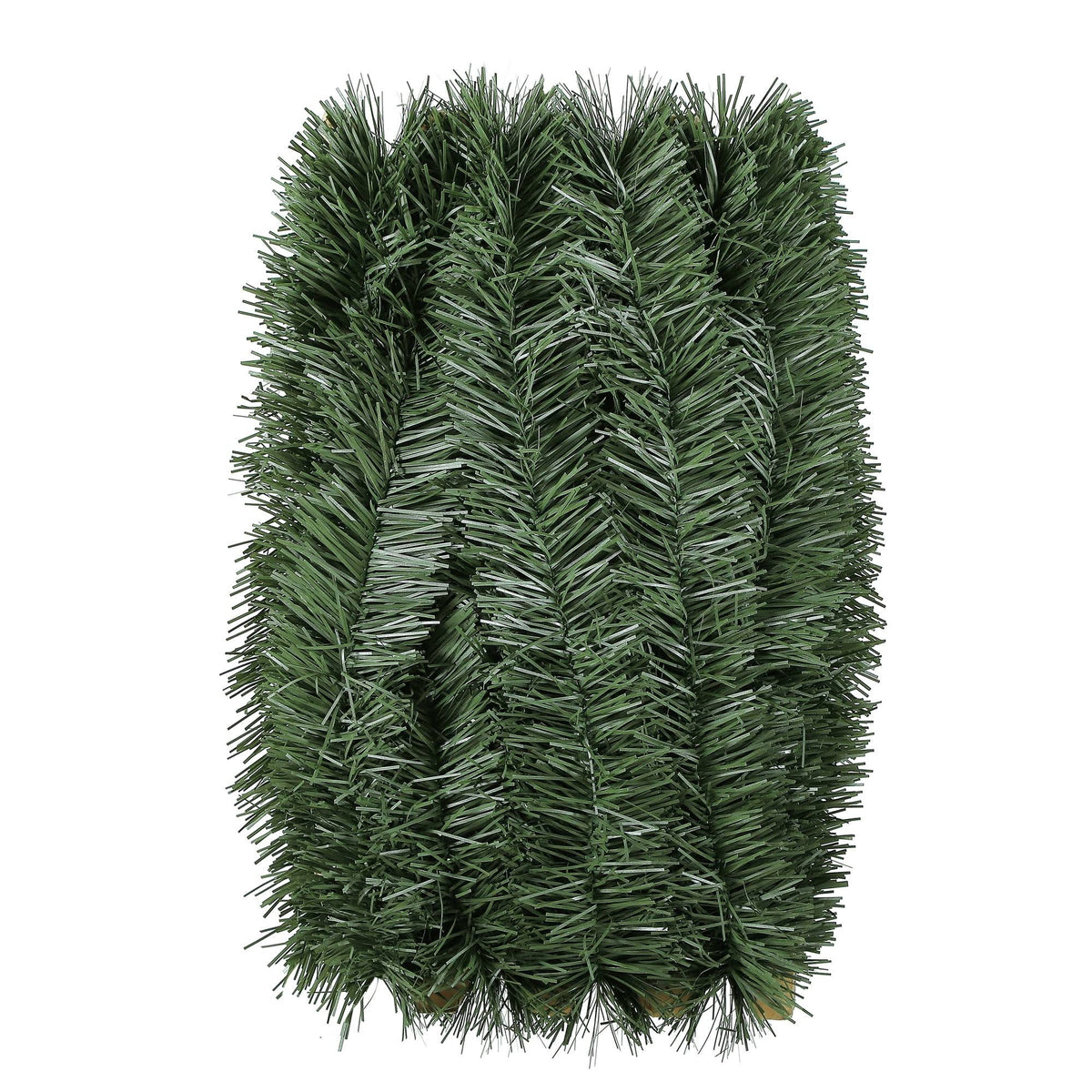 50' Non-Lit Soft Christmas Garland, Green, PVC, by Holiday Time
