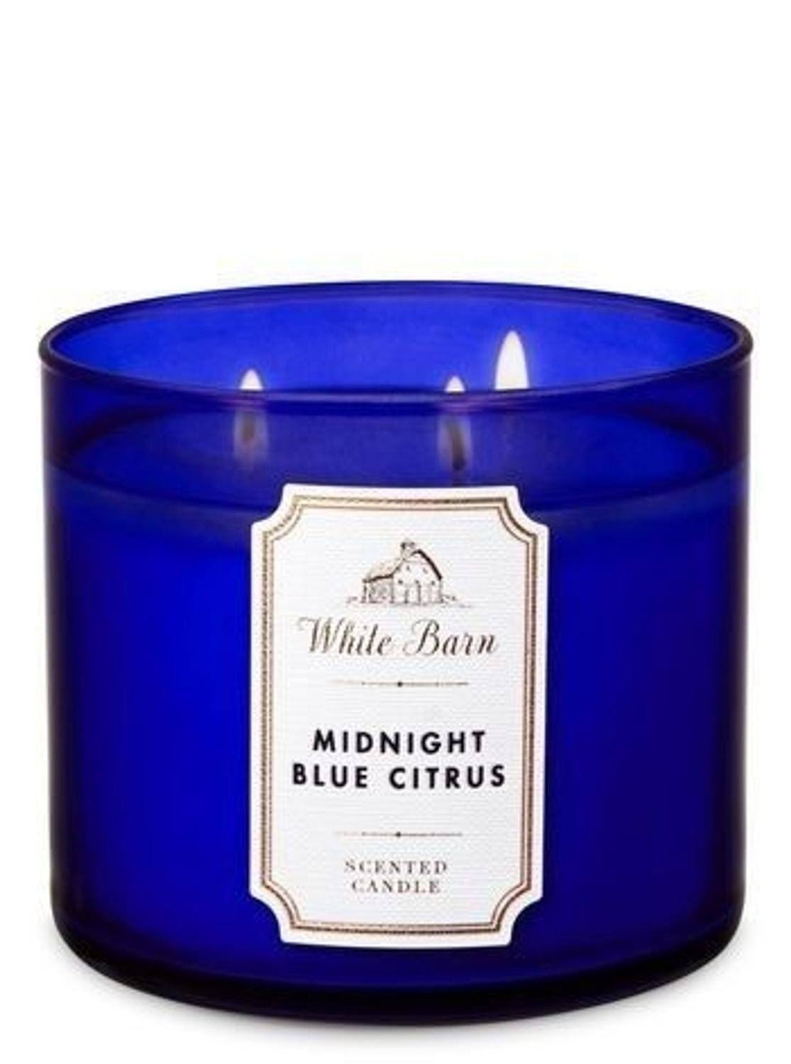 Bath & Body Works Midnight Blue Citrus 3-Wick Candle