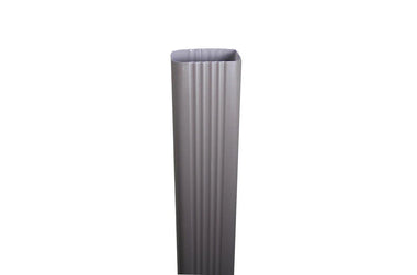 Gutterman’s Supply Corrugated Steel Downspout 2" x 3" - Musket Brown