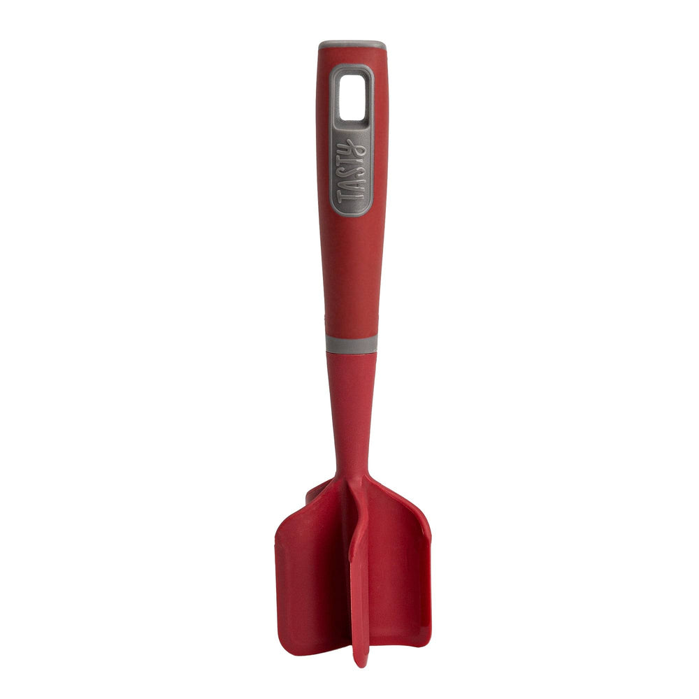 Tasty Mighty Meat Chopper Nylon Kitchen Tool, Multifunctional Meat Masher Tool, Red