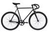 Wonder Wheels Fixed Bike 700C 57cm Hi - Ten Steel Frame Side Pull Brake Alloy Black Rims 700c*1.5*14g*32h*h30 Black Spokes, Tire: Black. - Matte Black & Black