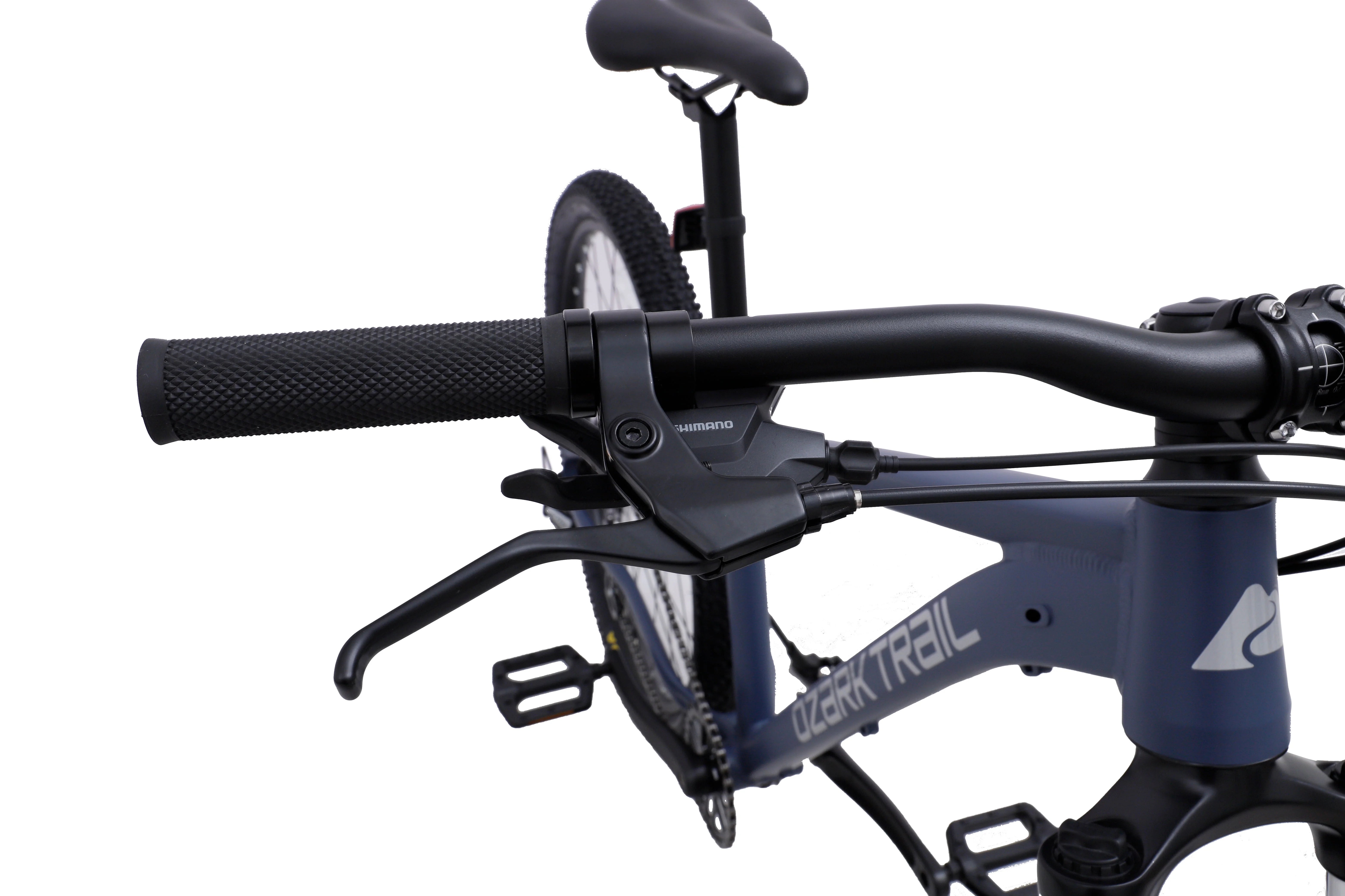 27.5" Ozark Trail M.2 Ridge Mountain Bike, Medium Frame, Fits Riders 5'3" - 5'8", Blue, Adult, Unisex