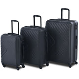 3 Piece Blue Luggage Travel Set, 20" 24" 28" Carry on Luggage with Spinner Wheels, Lightweight Hard Case Luggage Travel Suitcase Christmas Gifts for Business Trip Holiday Travel Cruise
