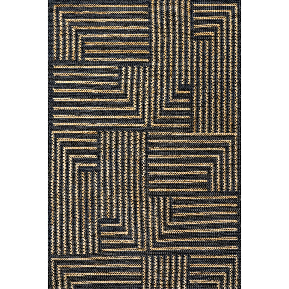nuLOOM Lauren Liess Grassland Handwoven Jute Area Rug, 5' x 8', Ivory