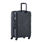 3 Piece Blue Luggage Travel Set, 20" 24" 28" Carry on Luggage with Spinner Wheels, Lightweight Hard Case Luggage Travel Suitcase Christmas Gifts for Business Trip Holiday Travel Cruise