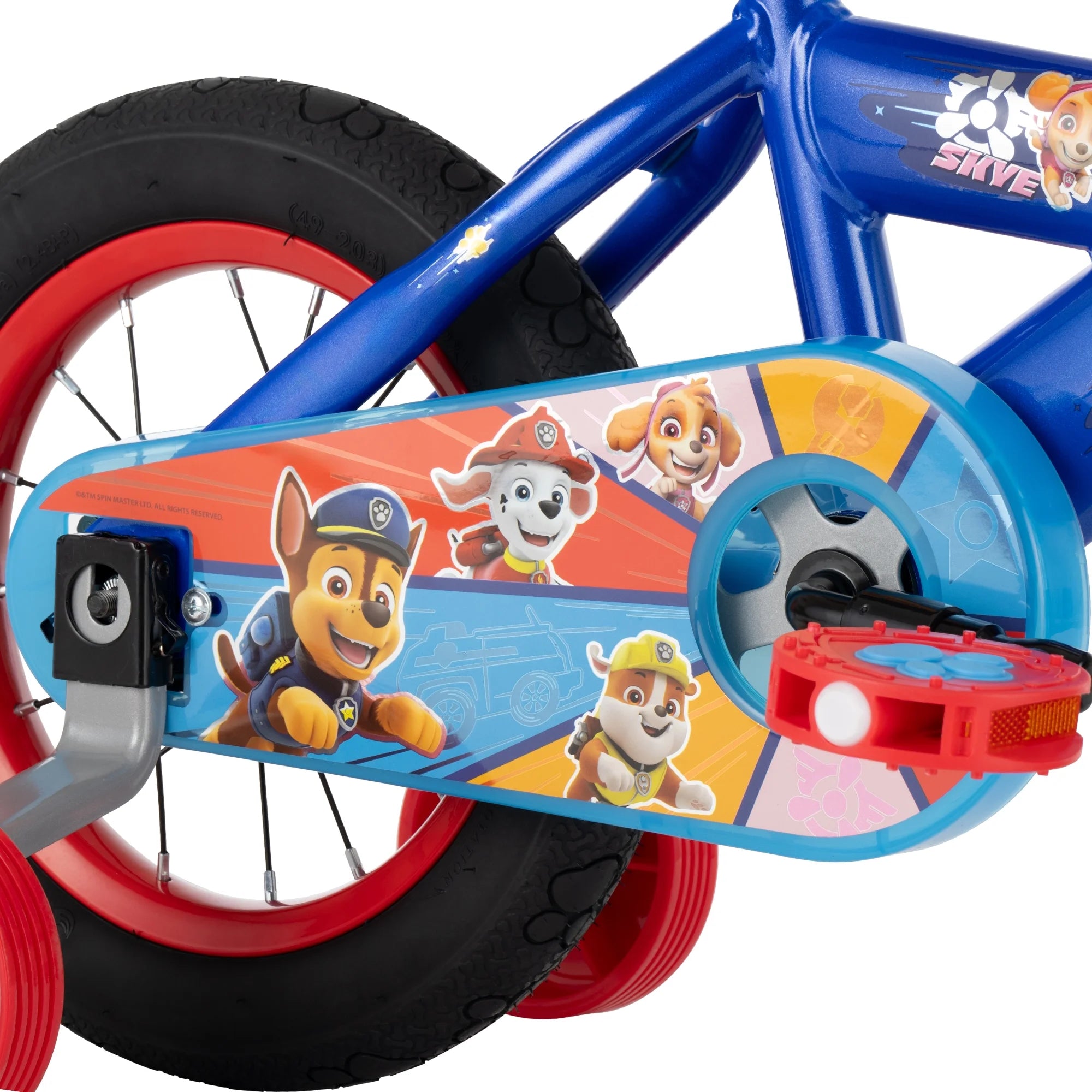 Huffy 12" Paw Patrol Kids' Bike, Fits Riders 3'1" - 3'5", Blue, Child, Boy'S