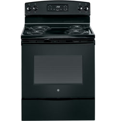 GE Appliances JB258DMBB 30 in Electric Freestanding Range Black
