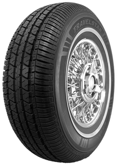 Travelstar UN106 All-Season 205/75R15 205/75/15 97S Passenger Tire White Wall 18mm(No Rim)