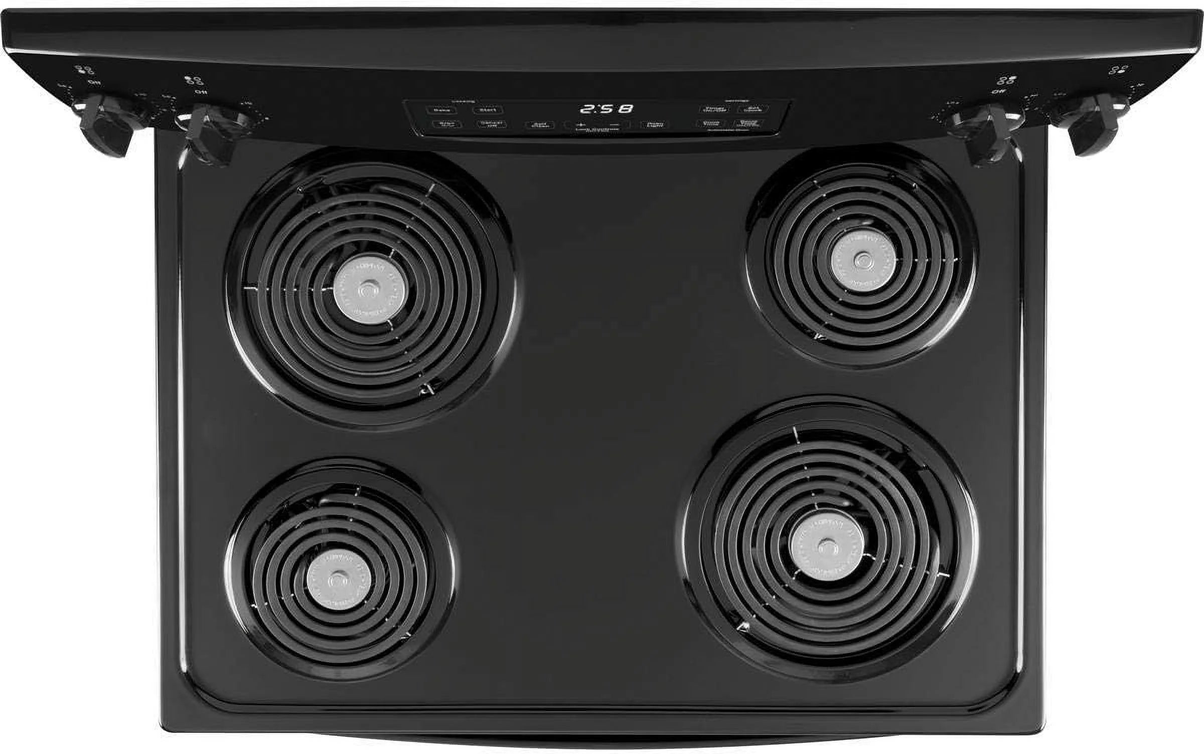 GE Appliances JB258DMBB 30 in Electric Freestanding Range Black