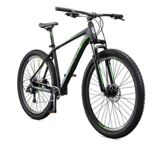 29 - In. Boundary Mens Mountain Bike, Black and Green