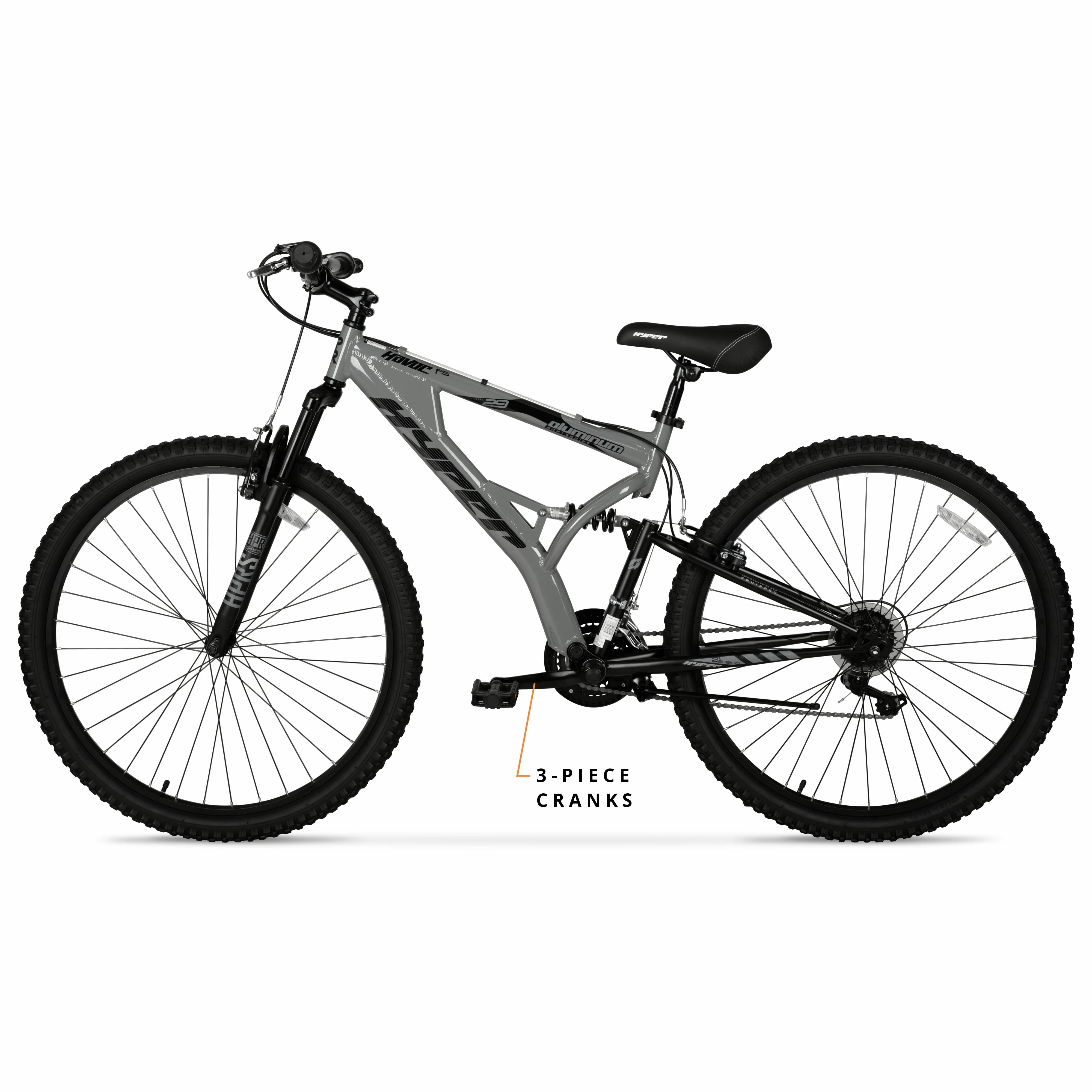 Hyper Bicycles 29" Men'S Havoc Mountain Bike, Gray