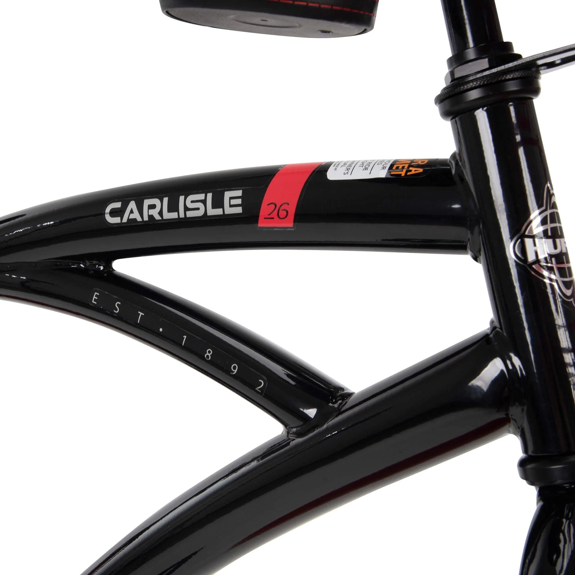 Huffy 26 In. Carlisle Men'S Comfort Cruiser Bike, Black