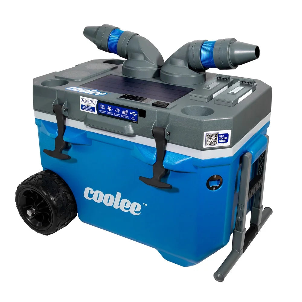 Bendpak CL - 50R Portable Air Cooler Ice Chest W/ Air Flow Nozzles and High Capacity Power Bank Connection - Remote Control