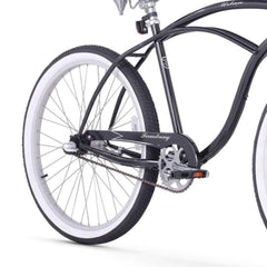 Firmstrong Urban Man 3 - Speed Men'S 26 in Beach Cruiser Riding Bike, Black