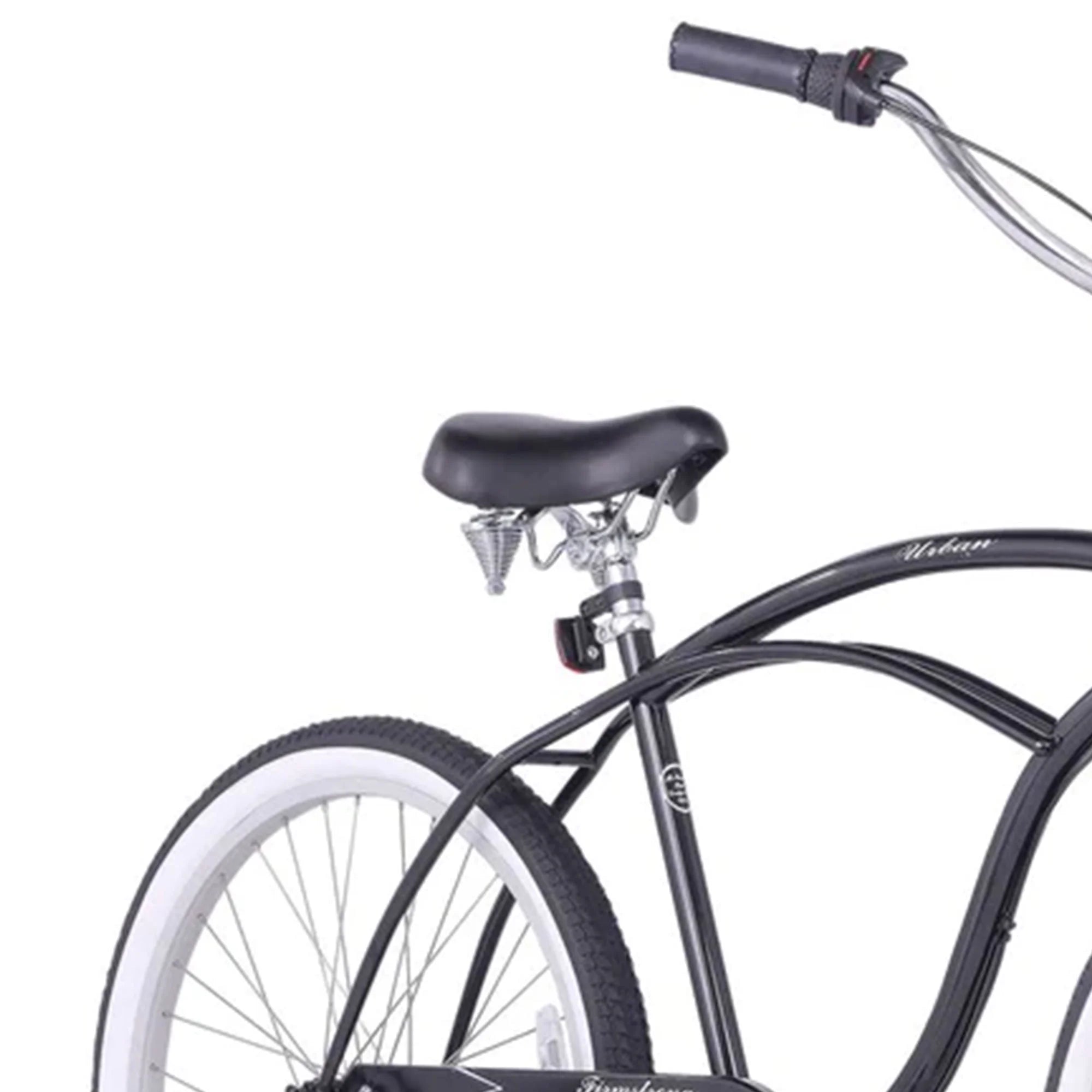 Firmstrong Urban Man 3 - Speed Men'S 26 in Beach Cruiser Riding Bike, Black