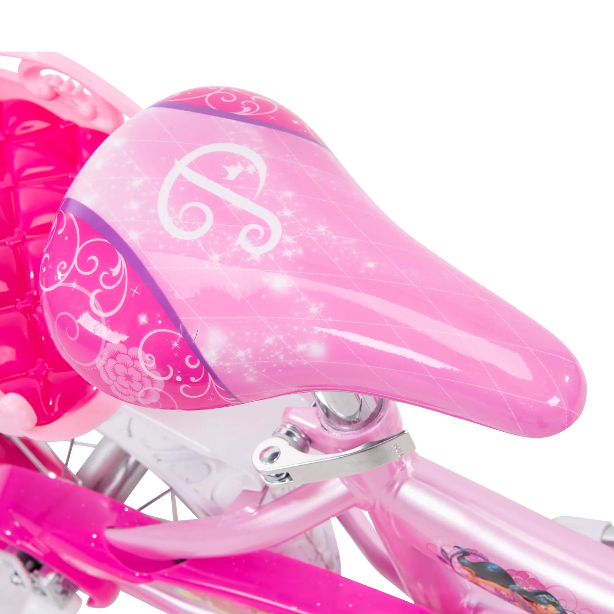 Princess Girls' 12" Bike with Doll Carrier by Huffy
