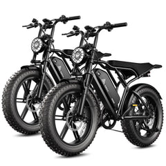 Electric Bike for Adults, 750W Peak 1500W Motor, 20"x4" Fat Tire E Bicycle, Hydraulic Disc Brakes, E Mountain Bike, 48V/15AH UL2849, App Control