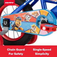 Huffy 12" Paw Patrol Kids' Bike, Fits Riders 3'1" - 3'5", Blue, Child, Boy'S