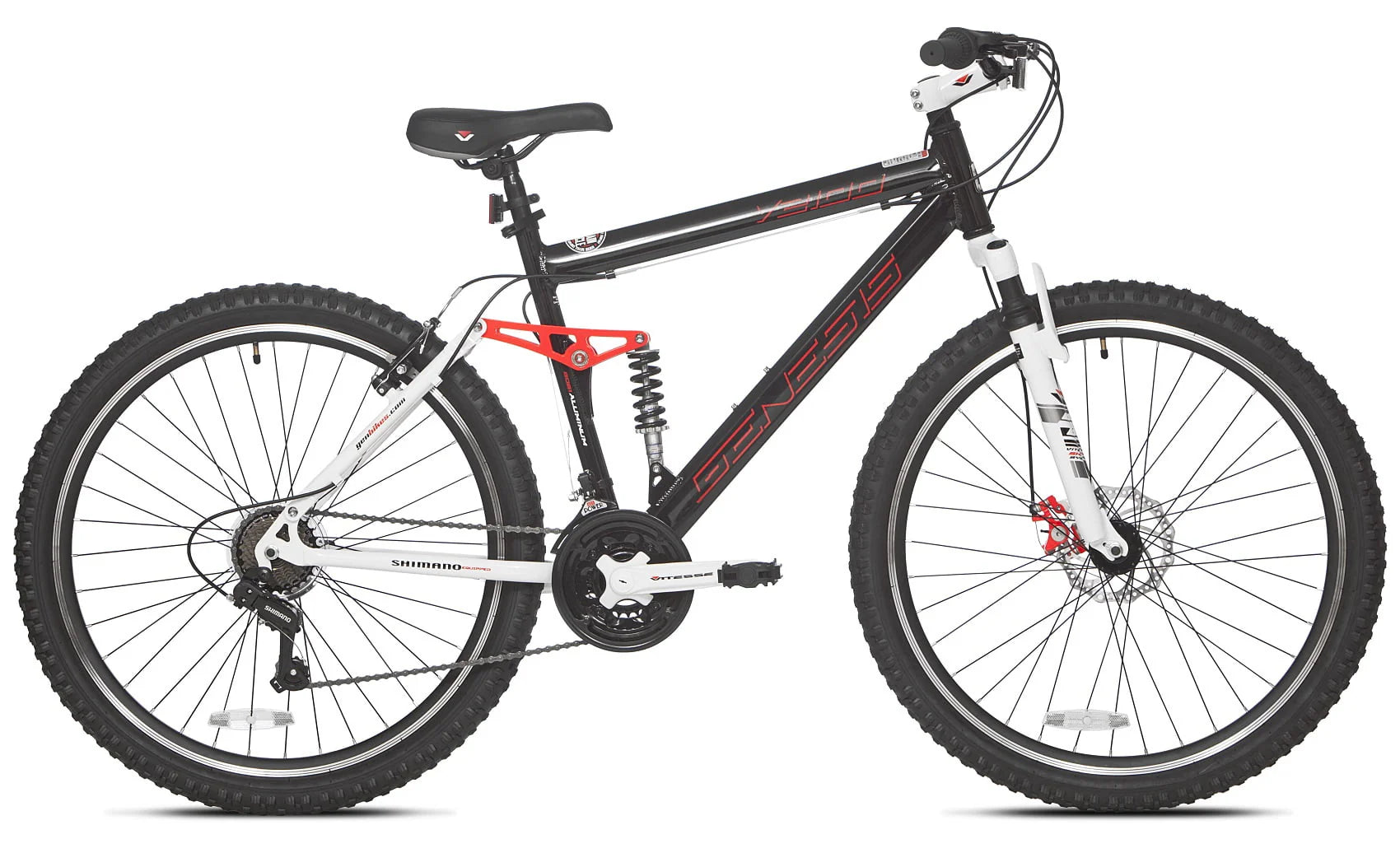 Genesis 27.5" V2100 Men'S Mountain Bike, Black