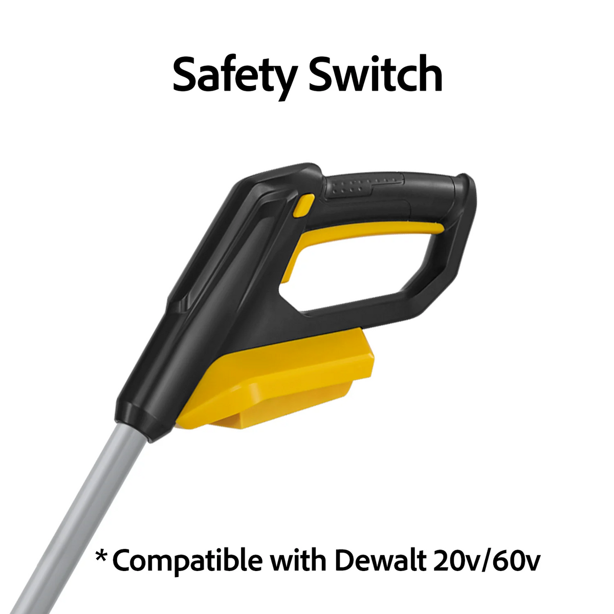 12" Cordless Snow Shovel Compatible with Dewalt 20V MAX Battery(Tool Only)